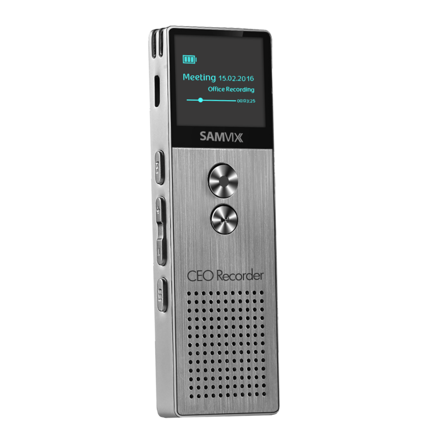SAMVIX KOSHER RECORDER 16GB DIGITAL VOICE RECORDER