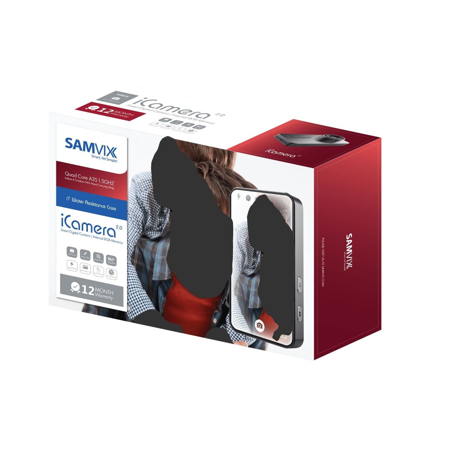 SAMVIX iCAMERA 2.0 DIGITAL KOSHER CAMERA (With Video)