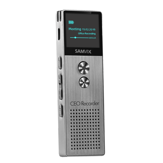 SAMVIX KOSHER RECORDER 16GB DIGITAL VOICE RECORDER