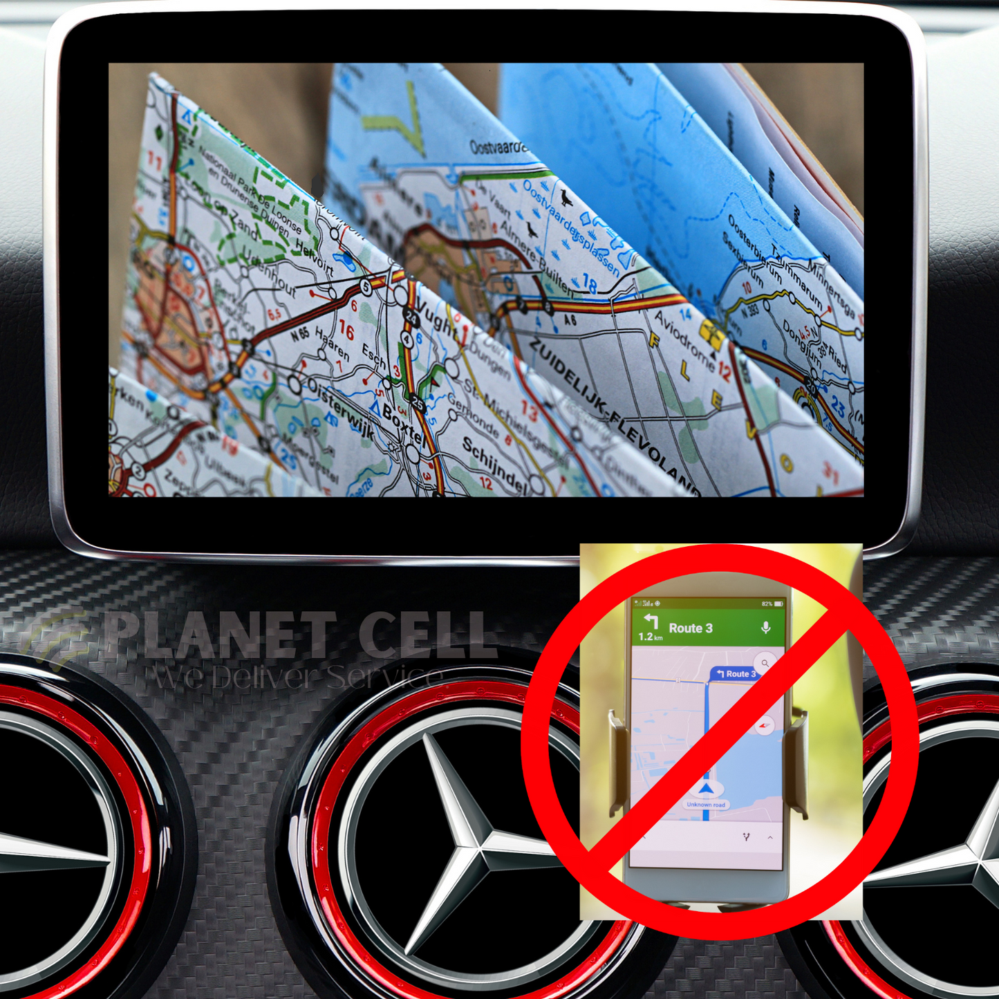 WAZE ONLY KOSHER DEVICE AutoWays Box  (works With Honda) [US-Canada]