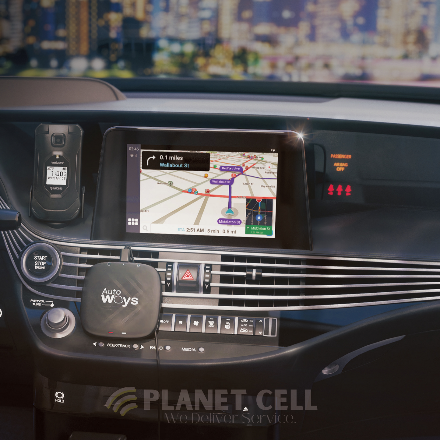 WAZE ONLY KOSHER DEVICE AutoWays Box  (works With Honda) [US-Canada]