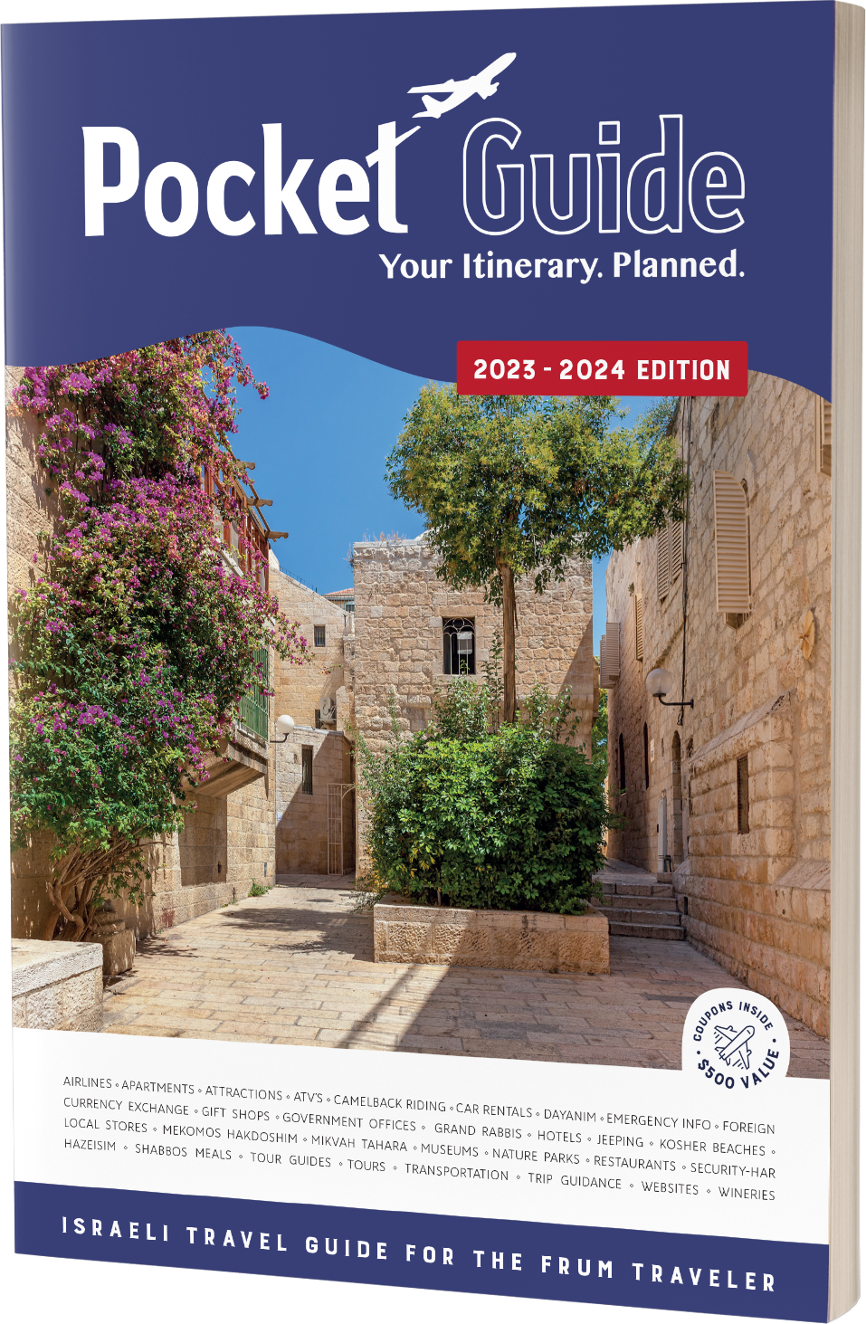 Pocket Guide - Jewish Travel Guide Pocket Guide, Discount Coupons Included - Israel
